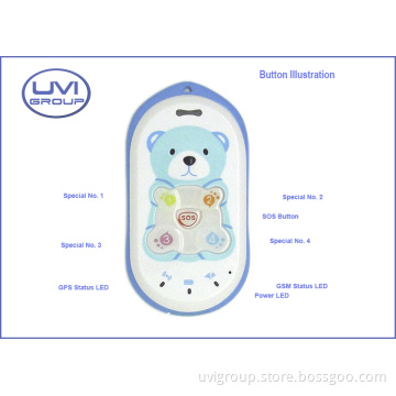 Kids Mobile Phone with GPS Tracking System (PT301)